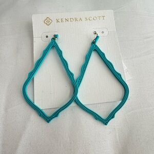 Kendra Scott Teal Earrings